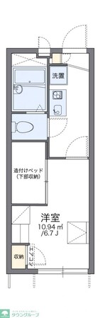 レオパレスアクシスIIの物件間取画像